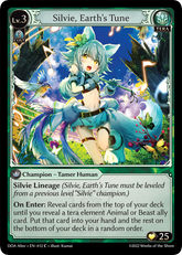Grand Archive TCG: Silvie, Earth’s Tune - EN-012C (Dawn of Ashes, C)